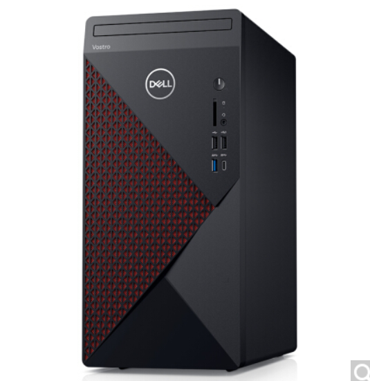 戴尔dell成就5890 办公电脑 商用台式机电脑主机(i7 11700F 16G 256G+2T）